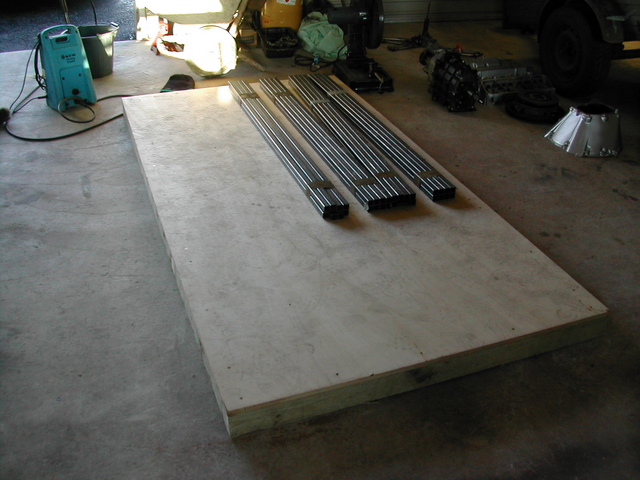 Plywood Jig and Steel